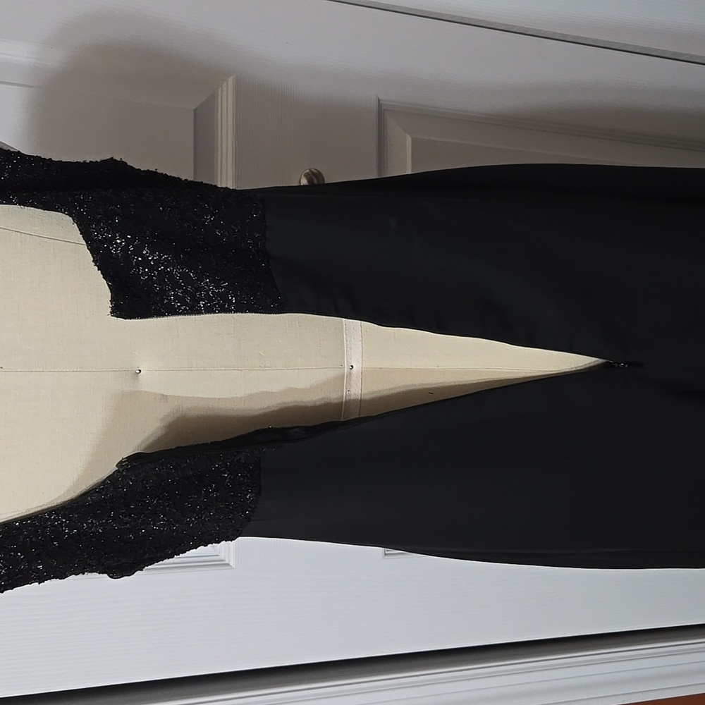 Rhapsody Black Evening Gown - Picture 8 of 10